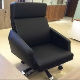 Headrest Modern Executive Office Chair with Leather Seat for Office Furniture
