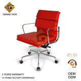 Green Leather Lift Aluminium Hotel Office Chair (GV-EA217)