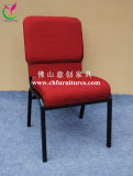 Wholesale Strong Cheap Red Stacking Iron Church Chair (YC-G36-22)