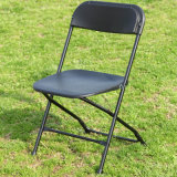 Plastic Folding Chair with Metal Legs