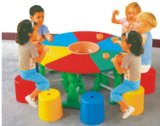 Plastic Round Colors Table QQ12105-1