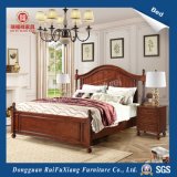 Rui Fu Xiang Large Storage Function Oak Color King Size Wooden Bed with Fsc Certificate (B230)