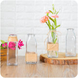 Countryside Clear Glass Vase for Home Decoration