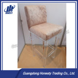 Jm-Rb01 Comfortable Acrylic High Bar Chair with Demountable Cushion