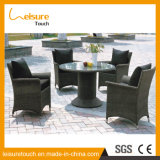 Hotel Leisure Set Wicker Home Dining Table and Chair Outdoor Garden Rattan Furniture