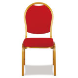 Stacking Back Design Metal Hotel Banquet Dining Chair