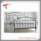 2015 Cheap Metal Double Bed Frame Metal Bed Furniture (HF027)