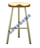 Cool Bruce Shoemaker Triangle Wooden 30 in Bar Stools Chair