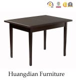 Rectangle Black Wooden Restaurant Furniture Dining Chair (HD052)
