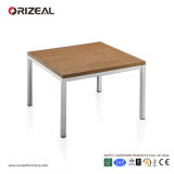 Orizeal Contemporary Coffee Table, Yellow Side Table, Wood Top Coffee Table (OZ-OTB013)