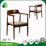 Antique Style Wooden Armchair Used Dining Chair for Sale (ZSC-77)