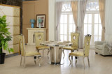 Marble Top Round Dining Table in Malaysia