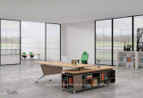 Modern Executive Desk L Shape Modular Office Furniture (HF-FB2122B)