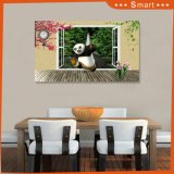 The Kongfu Panda Digital Printed Oil Painting for Home Decoration