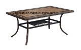 Outdoor / Garden / Patio/ Rattan/Cast Aluminum Table with Tabletop HS7131dt