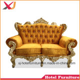 Luxury Wooden Living Room Double Seat Sofa for Banquet/Wedding/Restaurant/Hotel/Home