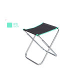 Medium Aluminum Green Alloy Folding Chair