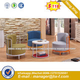 Modern Steel Metal Base Fabric Upholstery Leisure Chair (HX-SN8010)