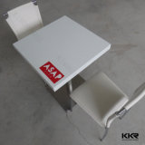 Solid Surface Fast Food Restaurant Table with Chair