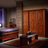 Modern Wood Wardrobe Cabinet Designs for Bedroom (GSP9-020)