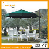 Stackable Rattan Hotel Restaurant Used Aluminium Wicker Table and Chair Garden Outdoor Furniture