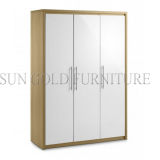 Bedroom Wardrobe in Beautiful White Gloss Lacquer (SZ-WD061)