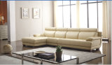 L Shape Corner Leather Sofa with Back Support (Y991)
