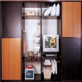 Solide Wooden Wardrobe for The Living Room Furniture with Locker