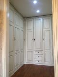 Modern Walk in Closet with Solid Wood Doors From China