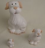 Cute Ceramic Dogs Figurine