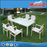 New Design Garden Furniture Extension Table and Chairs Set