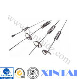 Hot Sale Plain Alloy Steel Extension Spring with Hooks
