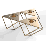 Morden Geometry Home Decor Metal Candle Holder