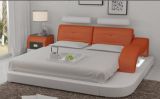 Popular Soft Comfortable Leather Bed
