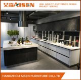 Hangzhou Kitchen Cabinet Factory White Glossy Lacquer/ Glass Doors Modern Design Kitchen Cabinet
