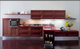 Welbom Antique Simple Solid Wood Kitchen Cabinets