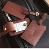 Custom Luxuriant and Quality Genuine Leather Luggage Tag
