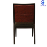 Imitated Wooden Hotel Dining Furniture Aluminum Chair