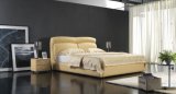 New Design Home Hotel Furniture Soft Bed (6063)