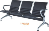 Metal Steel 3-Seaters Cheap Price Barber Waiting Chairs (YA-25A)