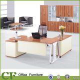 Corner Computer Desk, Executive Computer Table Sandal Wood Color (CD-89910)