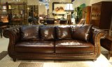 Top Quality Chesterfield Leather Sofa Home Furniture