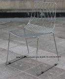 Replica Metal Restaurant Garden Leisure Stackable Side Wire Dining Chairs