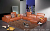 Modern Furniture Top Leather Sofa (H2996)