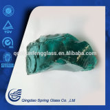 Irregular Shape Green Glass Stones