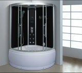 1150mm Sector Steam Sauna with Jacuzzi and Shower (AT-G0906)