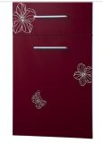 Factory Direct New Design Scratch Resistant Laminate Acrylic Kitchen Cabinet Door (many colors to choose)