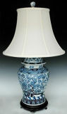 Chinese Antique Furniture - Ceramic Desk Lamp