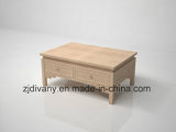 Chinese Style Solid Wood Tea Table with Drawer
