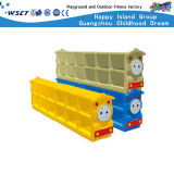 Plastic Kindergarten Furniture Kids Storage Cabinet (HC-4708)